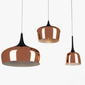 Polk pendant light copper